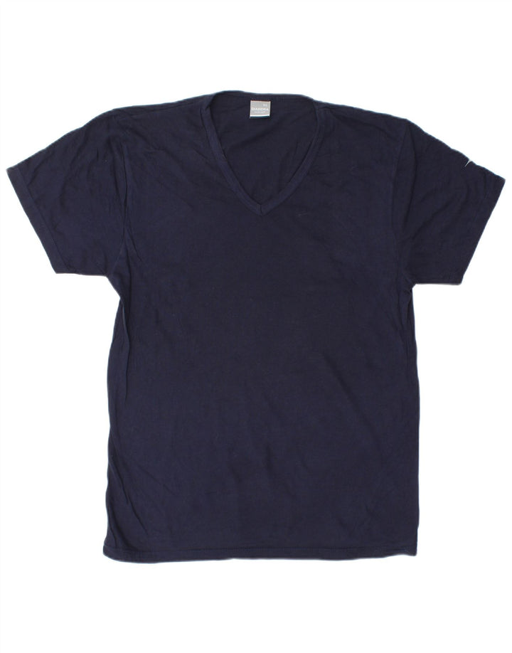 Diadora T-Shirt Homme Top Large Bleu Marine Coton