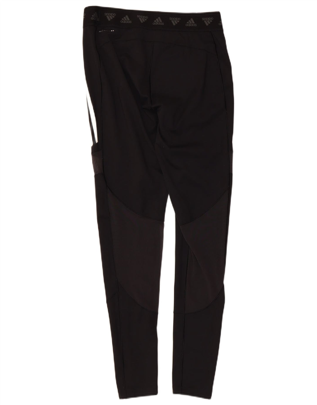 Adidas Leggings Femme UK 16/18 Large Noir Polyester