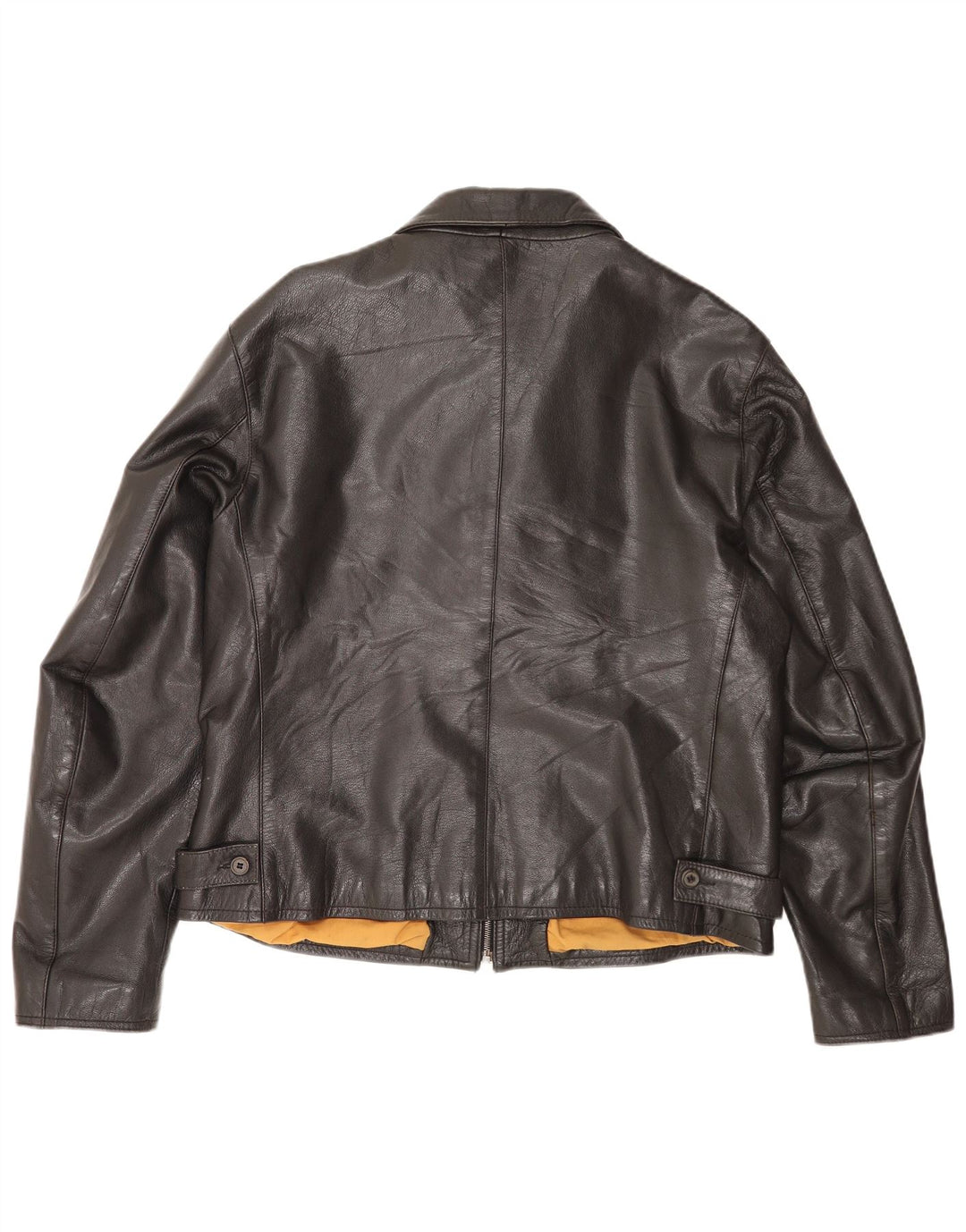 Protagonist Veste en cuir pour homme UK 40 Large Noir