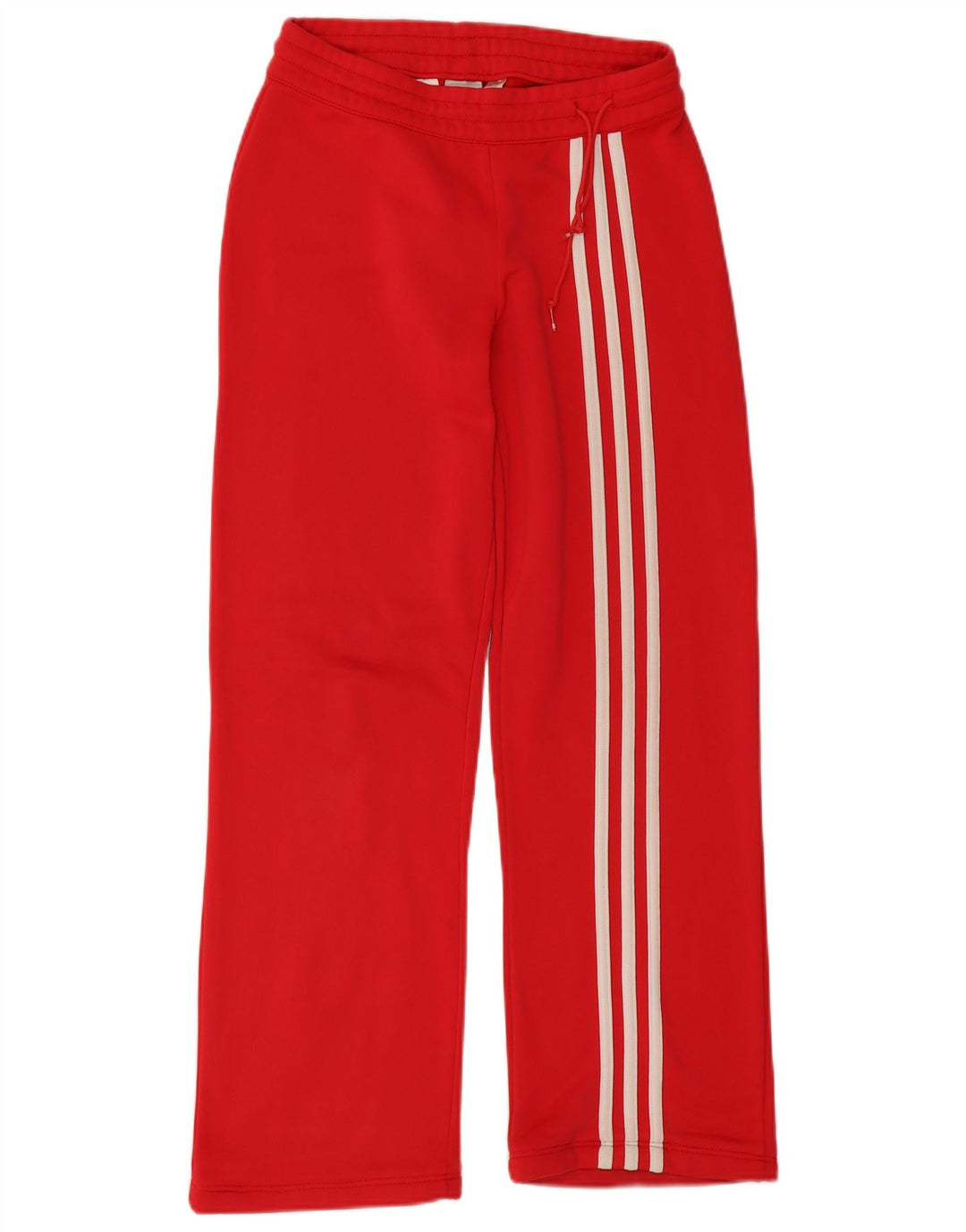 Adidas Pantalon de survêtement pour femme UK 12 Rouge moyen Polyester