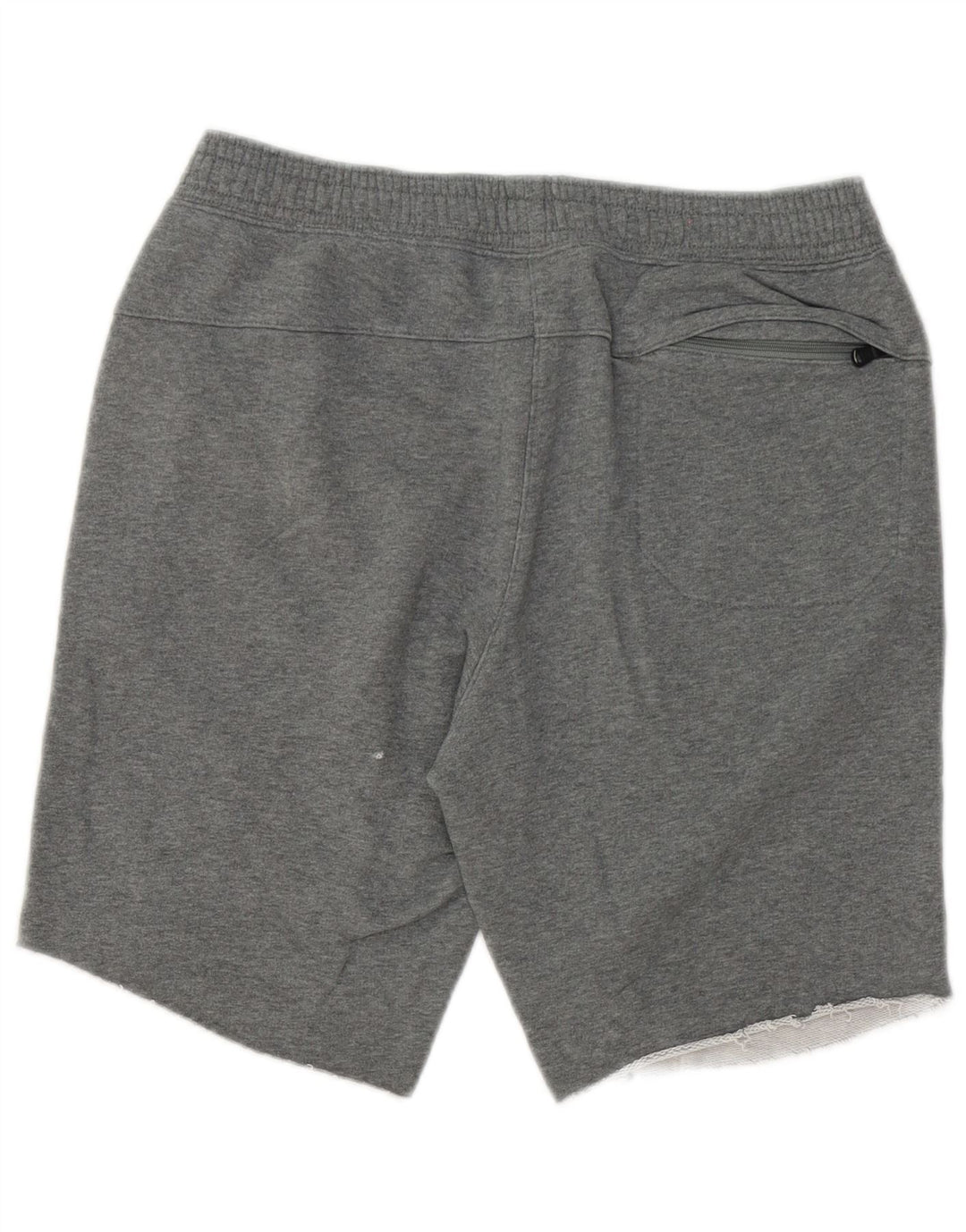 Champion Short de Sport Homme Gris Moyen Moucheté