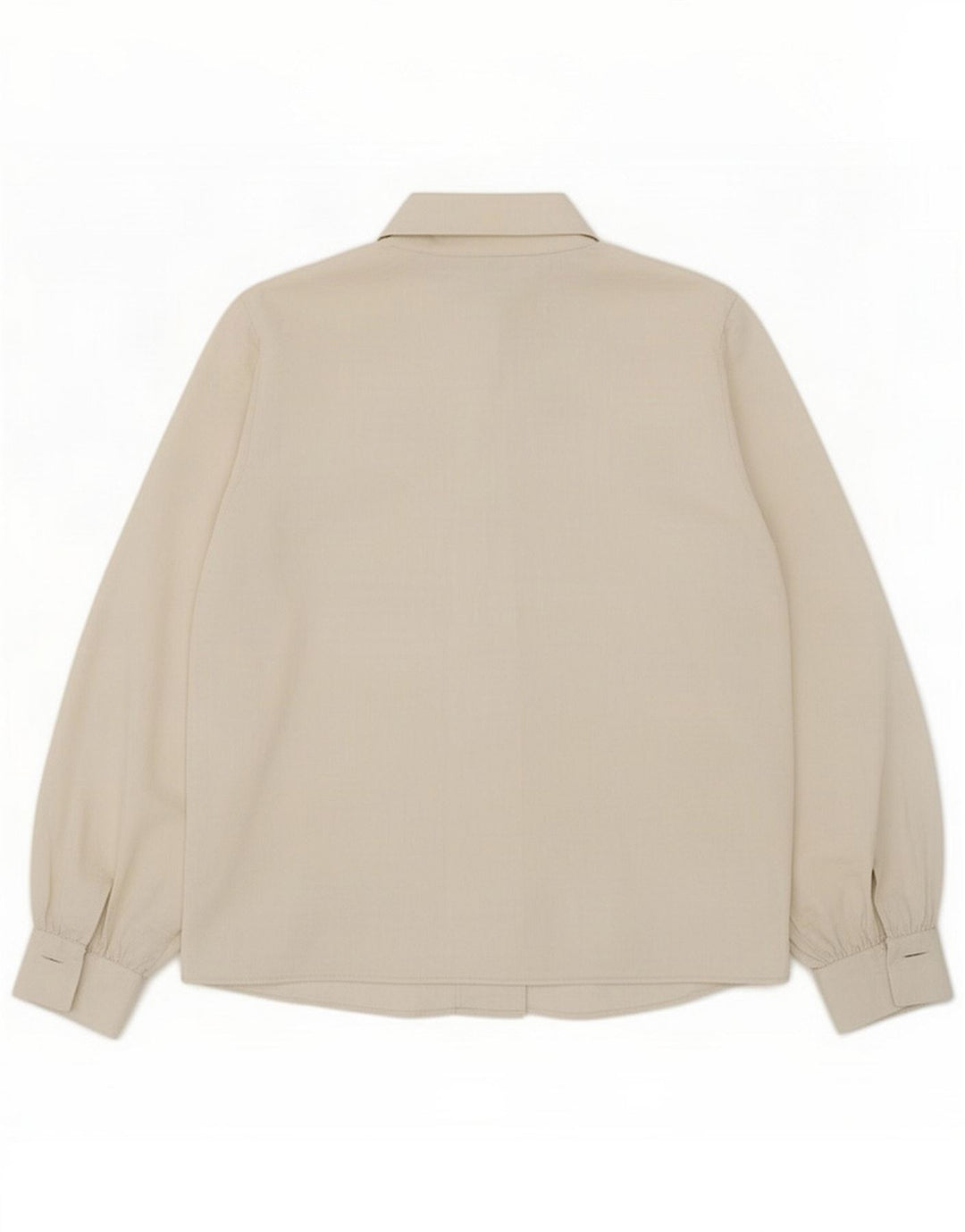 Zara Chemisier Femme UK 16 Large Blanc Polyester