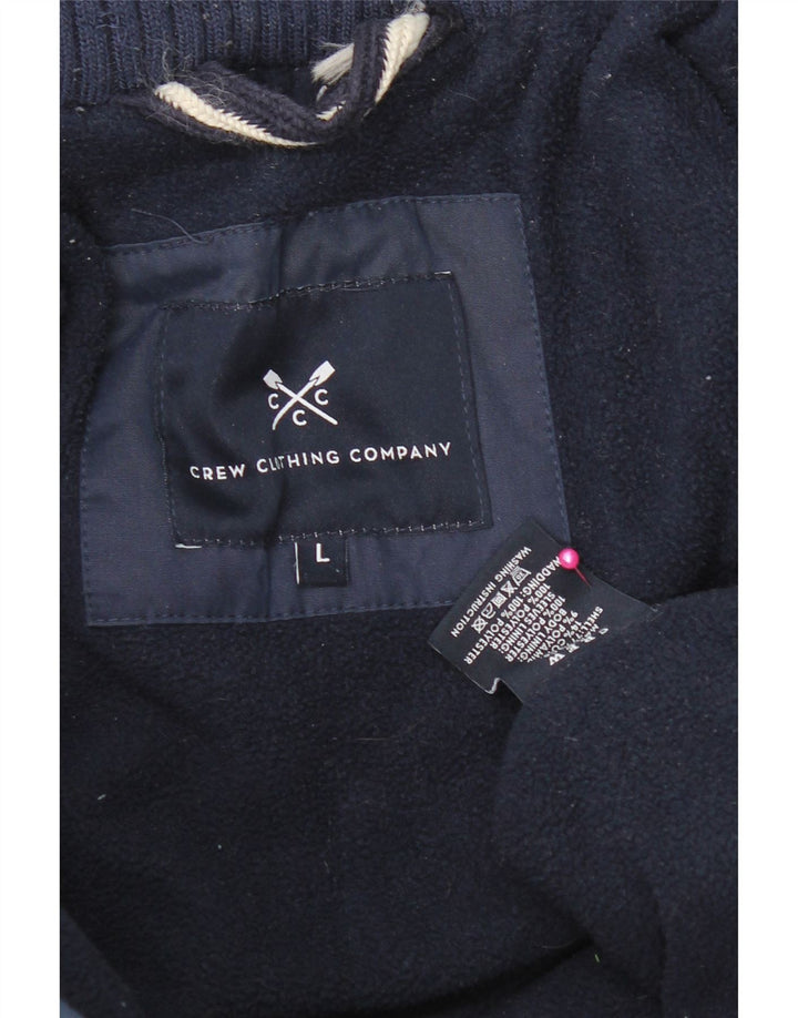 Crew Clothing Veste matelassée pour homme UK 40 Large Bleu marine en coton
