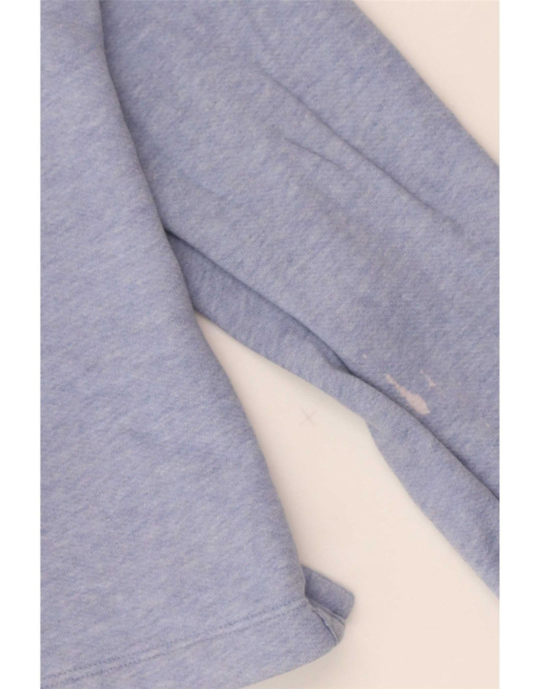 Fat Face Sweat-shirt à col boutonné pour femme UK 12 Bleu moyen Coton