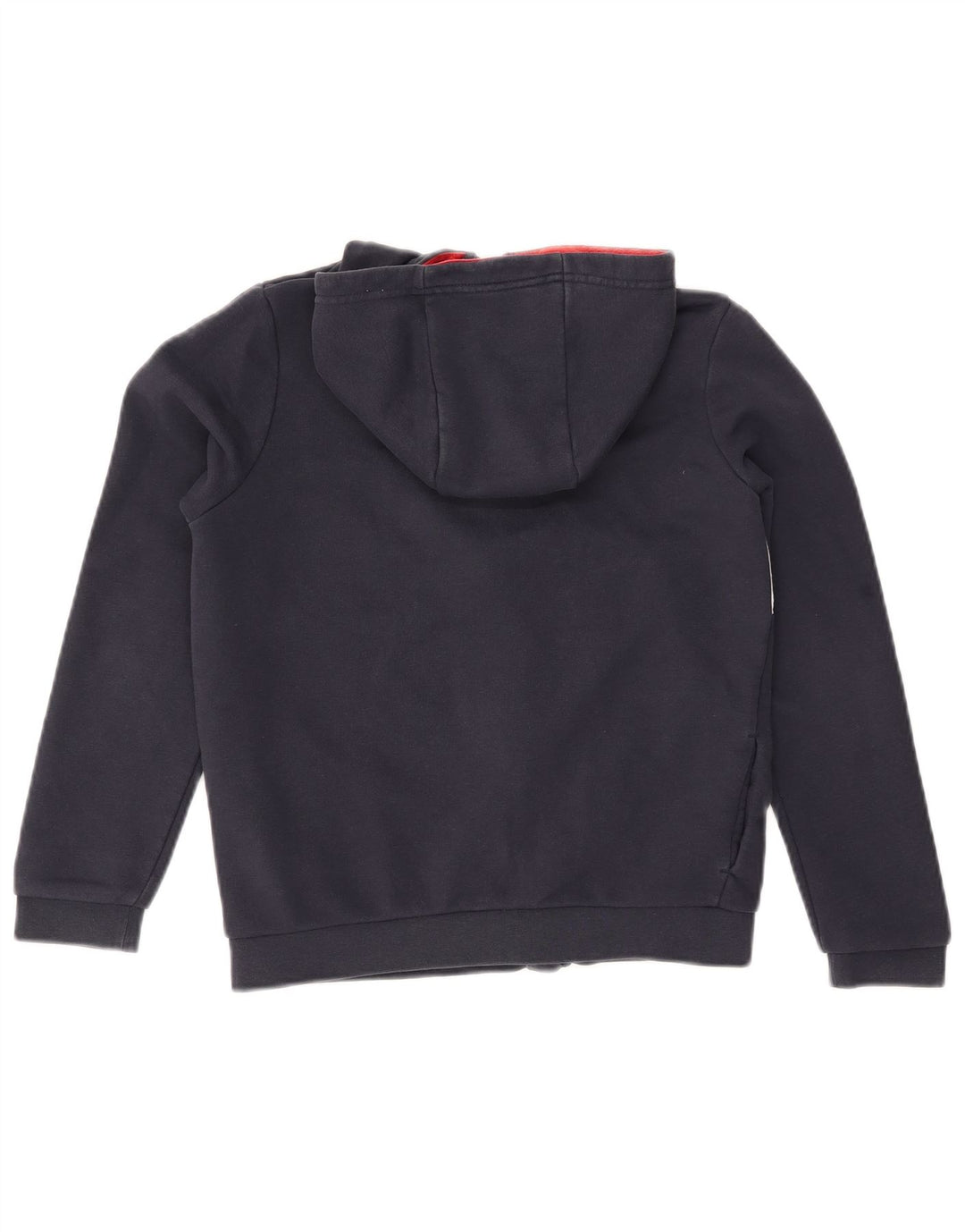 TOMMY HILFIGER Pull à capuche zippé pour garçon 11-12 ans Bleu marine Colourblock
