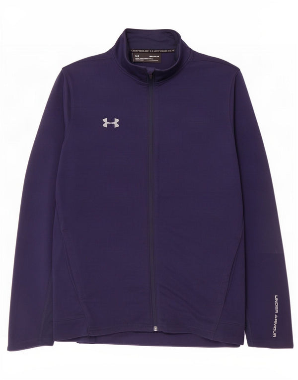 Under Armour Veste de Survêtement Graphique Homme Bleu Marine Moyen Polyester
