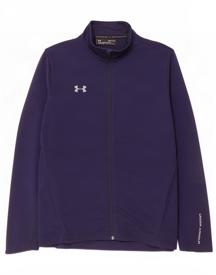 Under Armour Veste de Survêtement Graphique Homme Bleu Marine Moyen Polyester