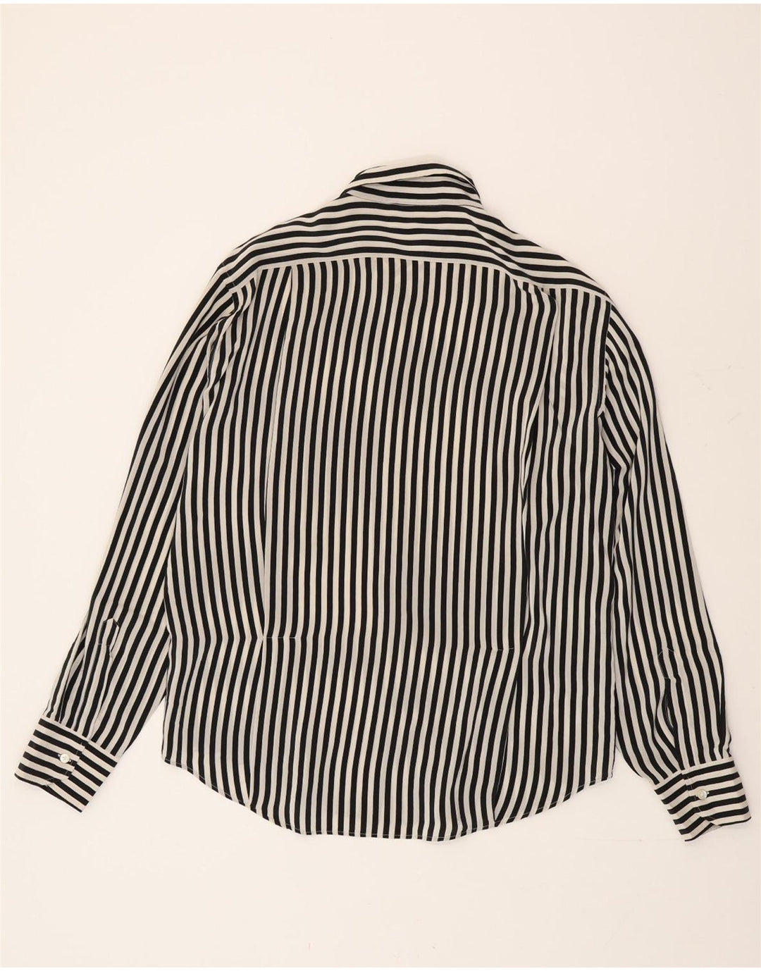 Pancaldi & B Chemise Homme Large Noir Rayé
