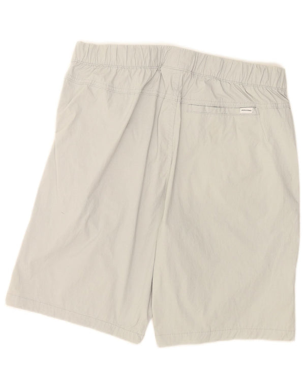 Jack & Jones Short Chino Homme Large W34 Nylon Gris