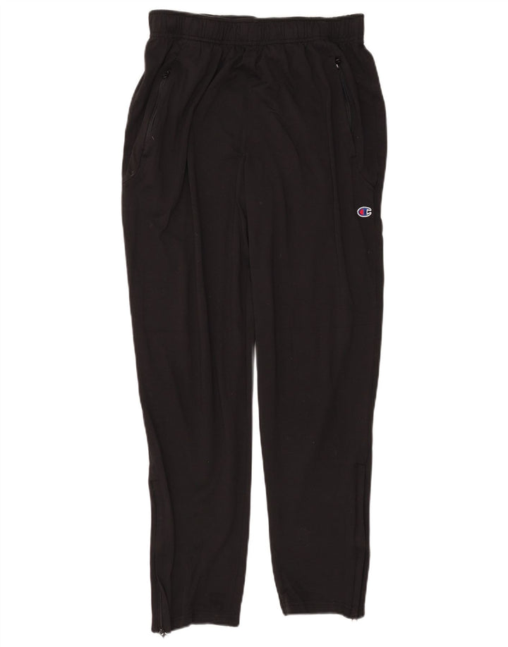 Champion Pantalon de survêtement pour femme UK 12 Medium Noir Polyester