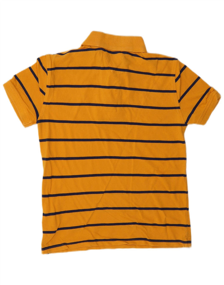 TOMMY HILFIGER Polo Garçon 12-13 ans Grand Jaune Rayé Coton