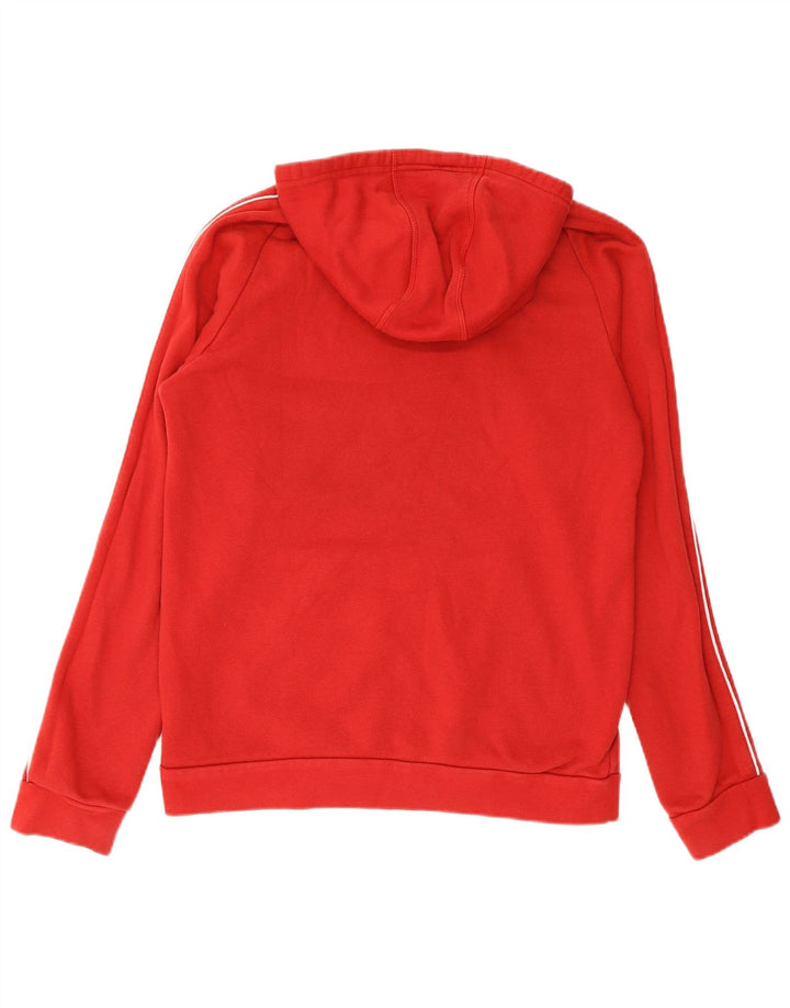 ADIDAS Pull à capuche pour homme Petit Rouge Coton