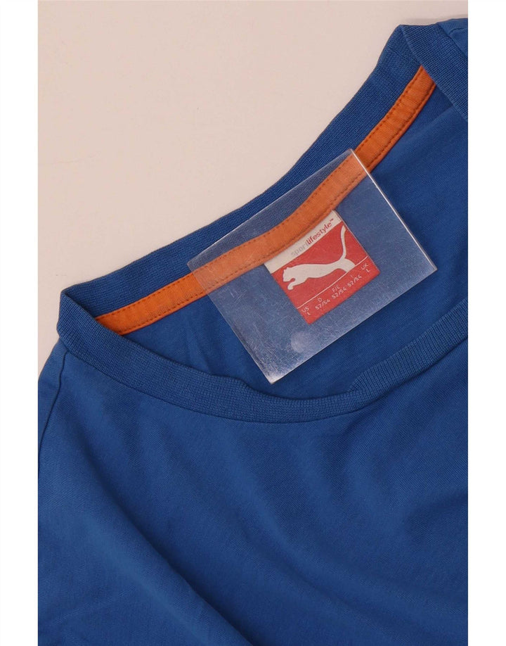 Puma T-Shirt Homme Grand Bleu