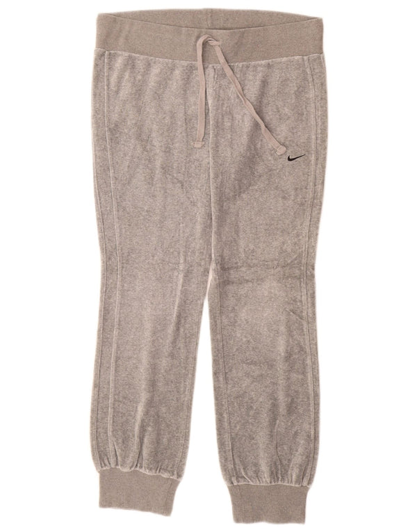 Nike Pantalon de survêtement pour femme Joggers UK 14 Large Gris Coton
