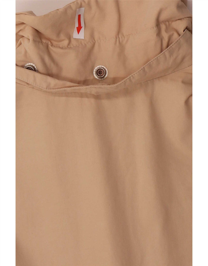 Gas Veste coupe-vent coupe régulière pour femme UK 16 Grand coton beige