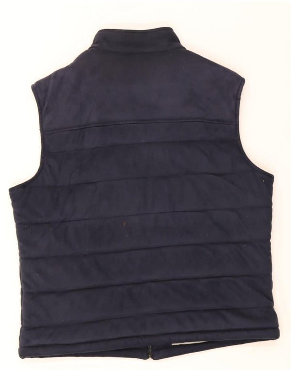 Zara Gilet rembourré pour homme UK 42 XL Bleu marine