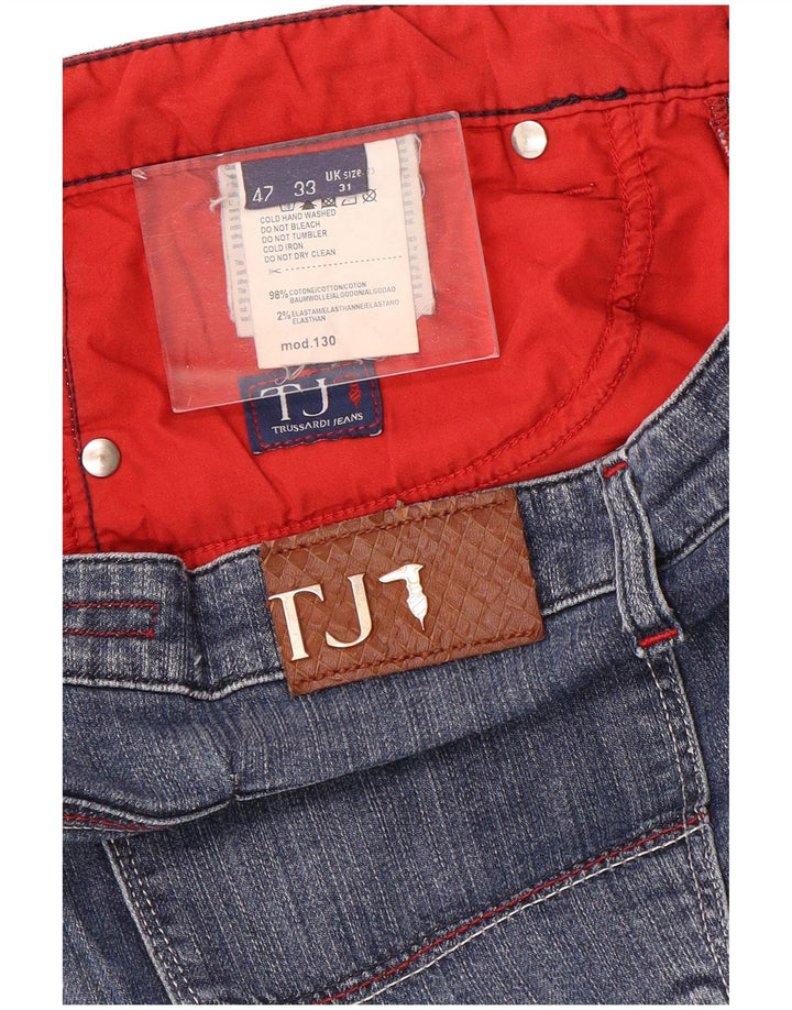 Trussardi Femme Jean Slim W31 L27 Bleu