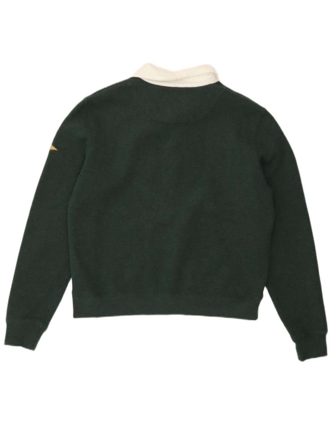Superdry Sweat-shirt à col polo pour femme UK 12 Vert moyen Colourblock