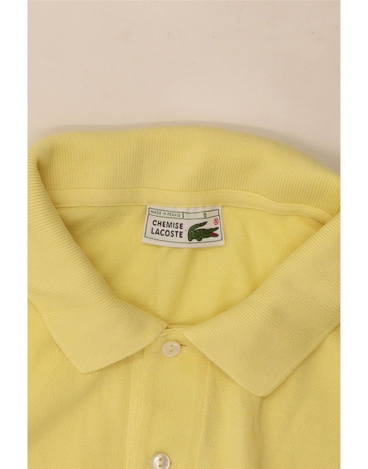 Lacoste Polo Homme Taille 6 XL Jaune