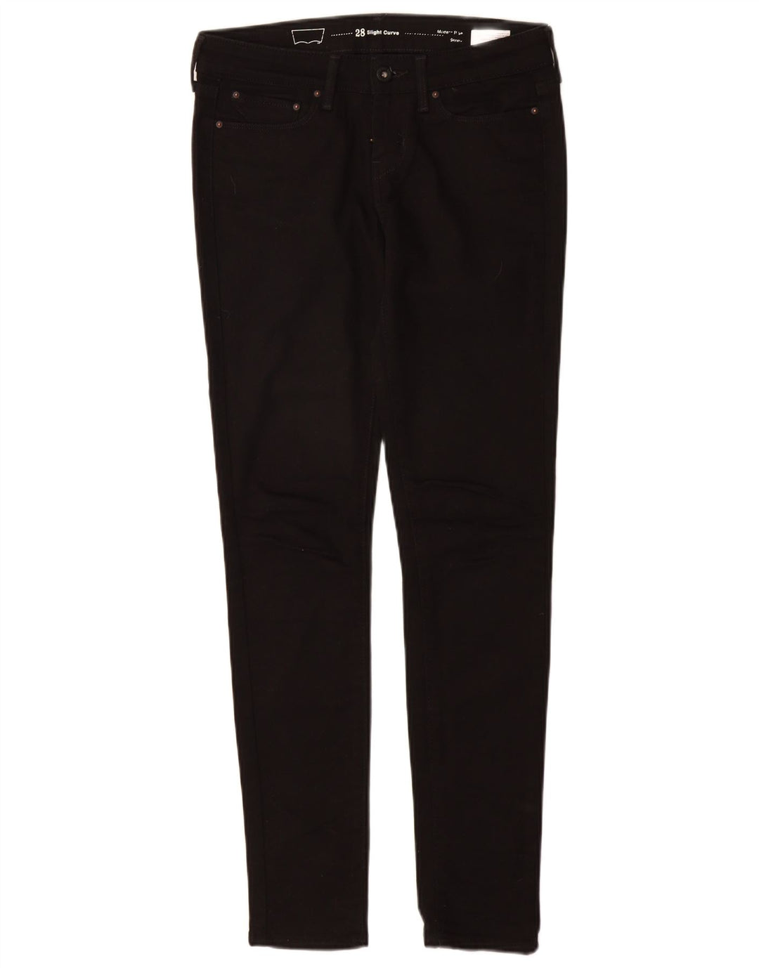 LEVI'S Jean skinny taille moderne pour femme W25 L30 en coton noir