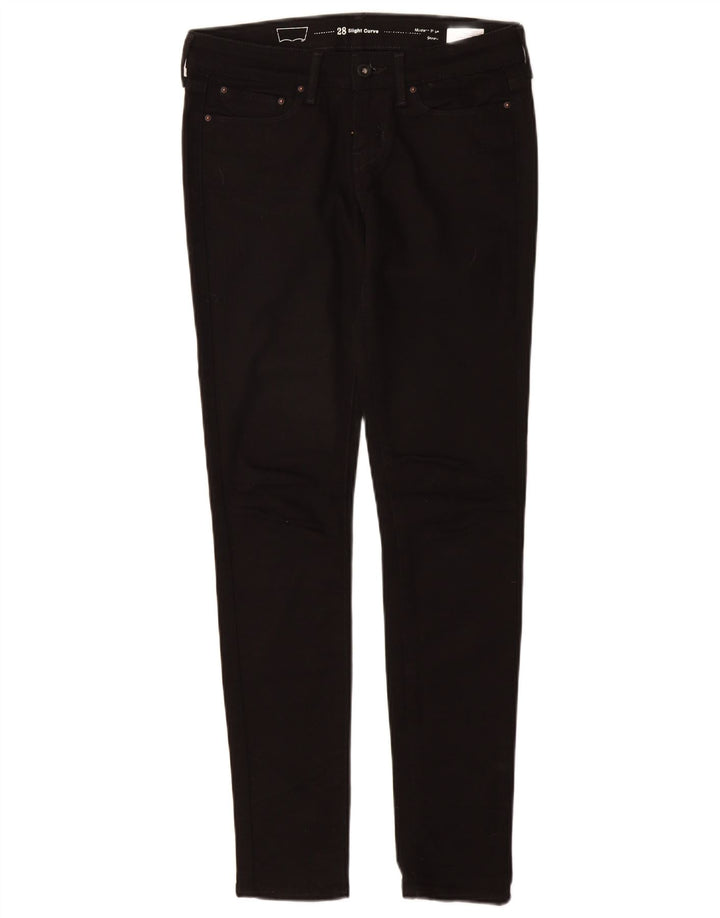 LEVI'S Jean skinny taille moderne pour femme W25 L30 en coton noir