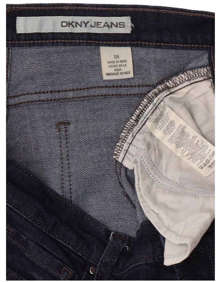 Dkny Short en jean pour femme US 8 Medium W30 Bleu marine en coton