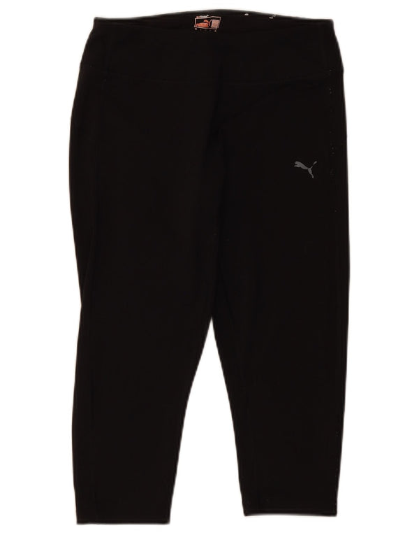 Puma Legging Capri Femme UK 12 Noir Moyen
