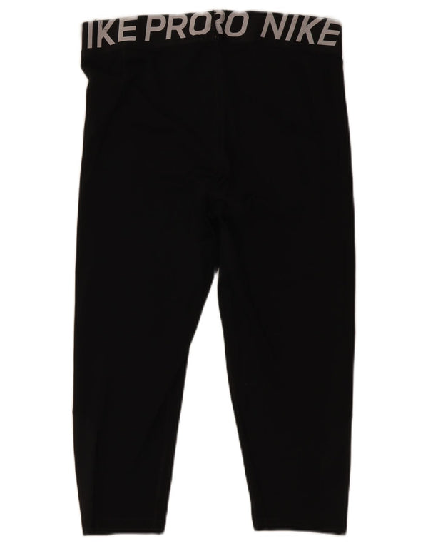 Nike Legging Capri Dri Fit Femme UK 18 XL Noir Polyester