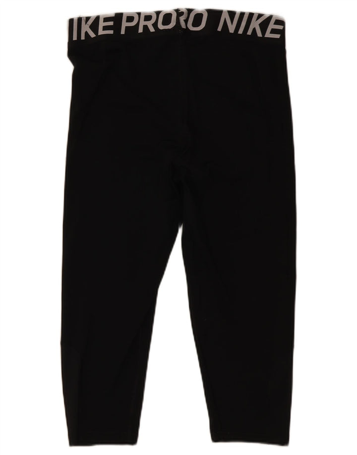 Nike Legging Capri Dri Fit Femme UK 18 XL Noir Polyester