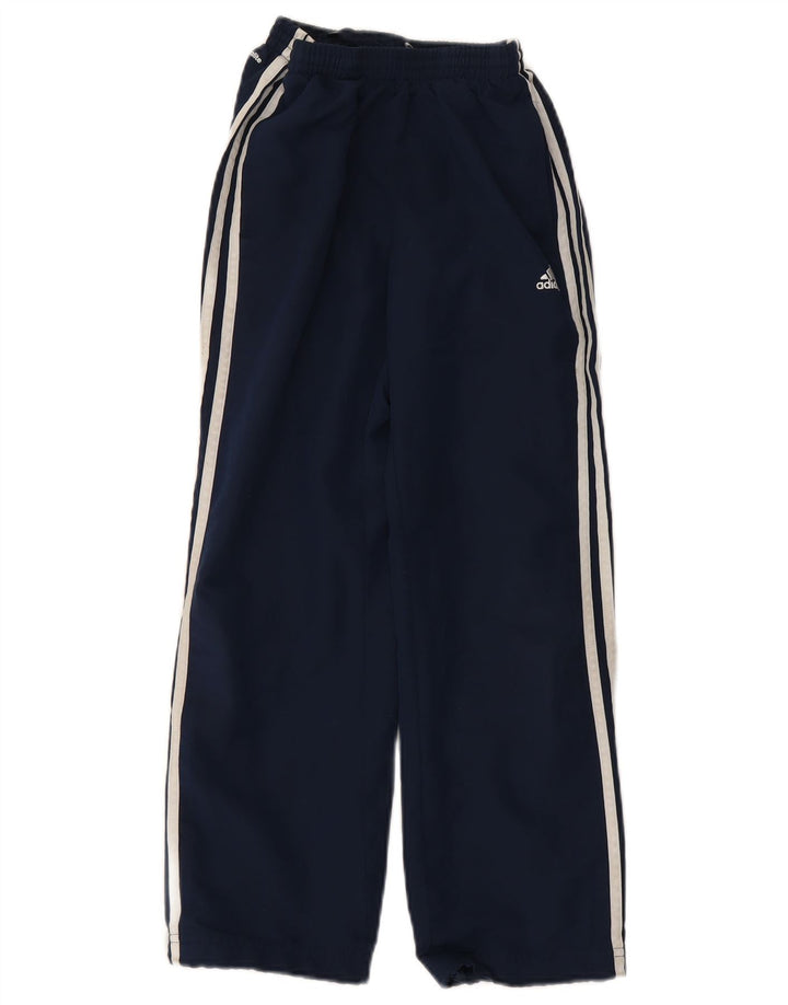ADIDAS Pantalon de survêtement Climalite Garçon 9-10 ans Bleu Marine Polyester
