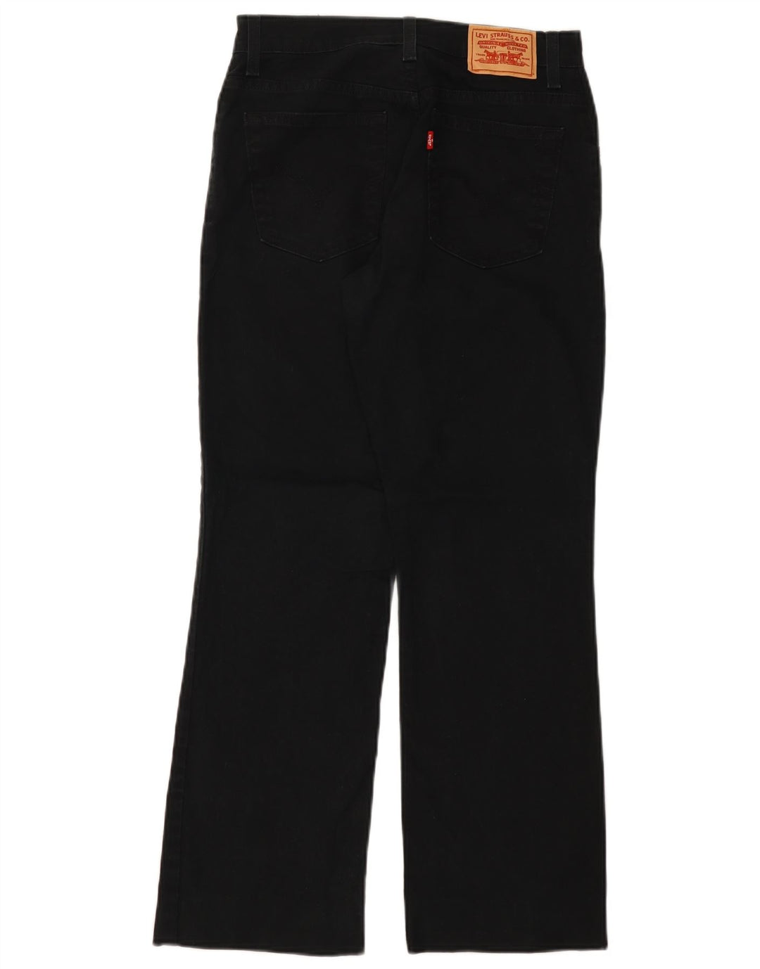 LEVI'S Jean bootcut coupe décontractée 550 pour femme US 6 Medium W28 L28 Noir