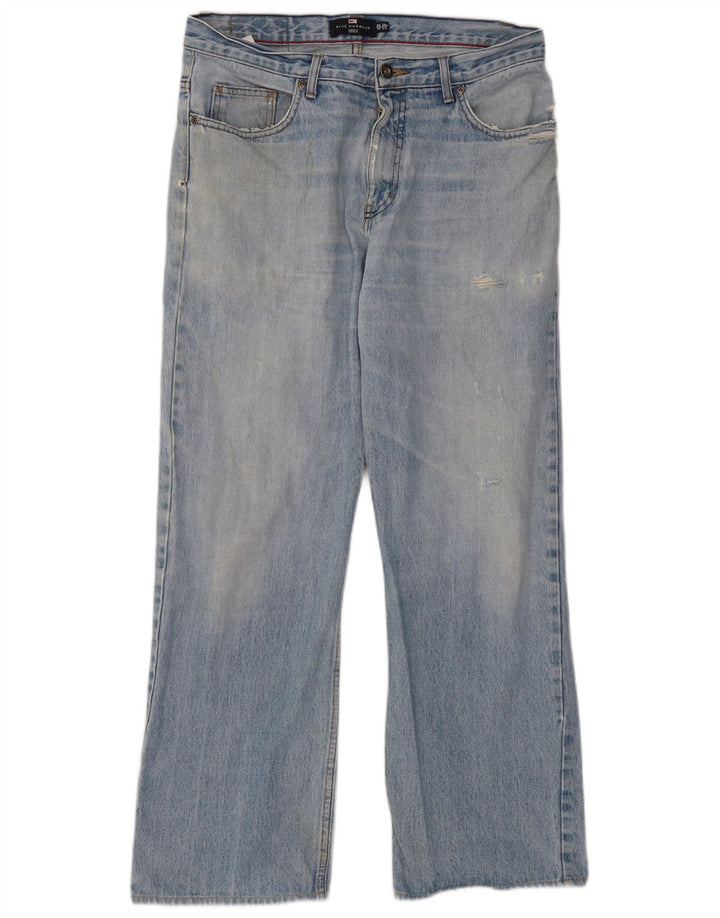 Marks & Spencer Jean Bootcut Blue Harbor Homme W34 L31 Coton Bleu