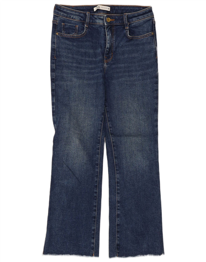 Zara Jean Bootcut Femme EU 36 XS W26 L26 Bleu
