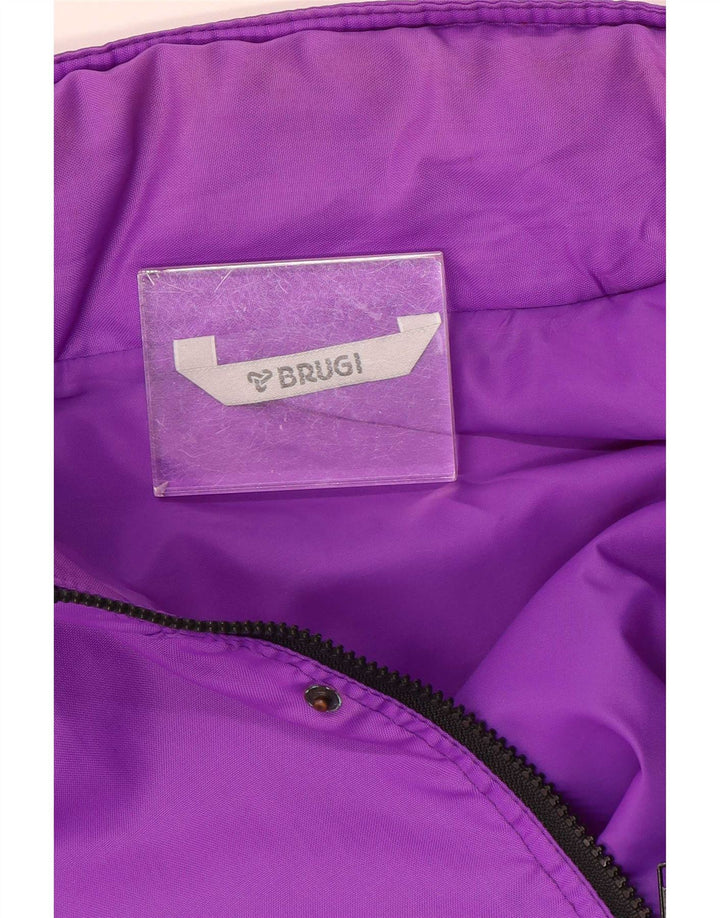 Brugi Veste de Pluie Homme UK 44 2XL Violet Colorblock Polyester