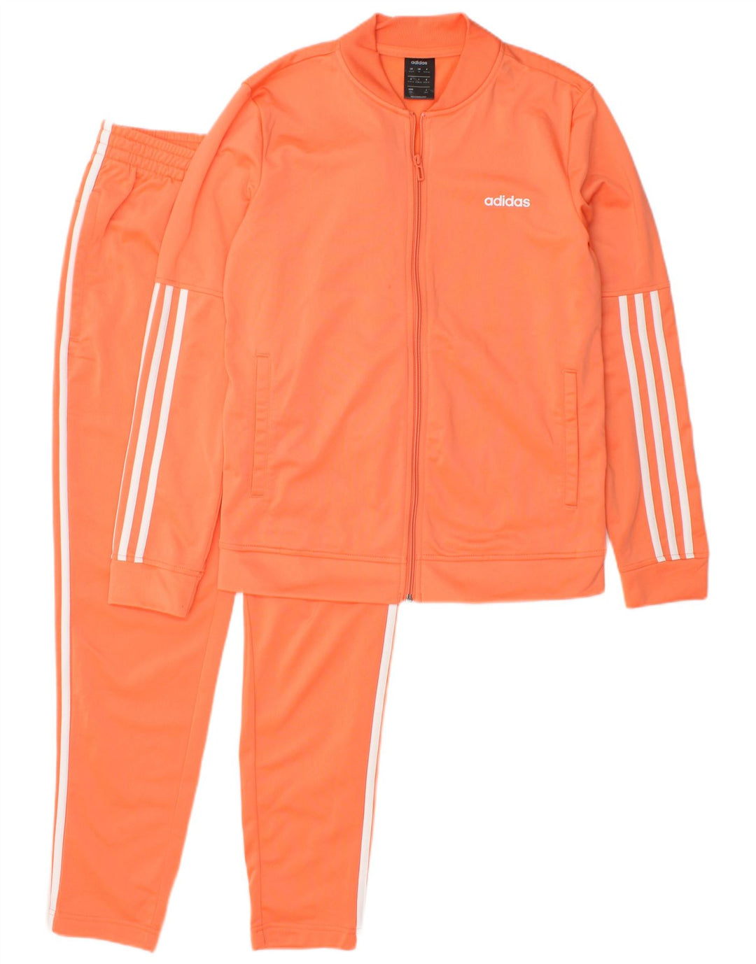 ADIDAS Survêtement complet pour femme UK 12/14 Polyester orange moyen