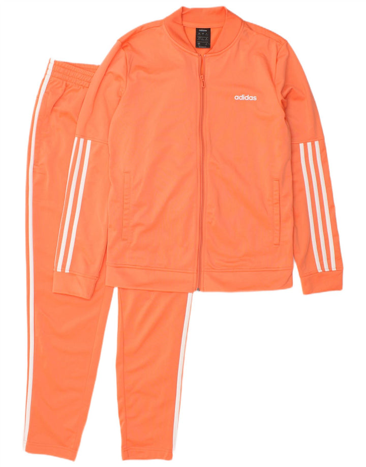 ADIDAS Survêtement complet pour femme UK 12/14 Polyester orange moyen
