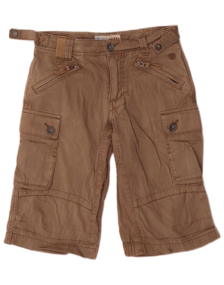 Short Cargo Fat Face Garçon 11-12 ans W28 Marron Coton