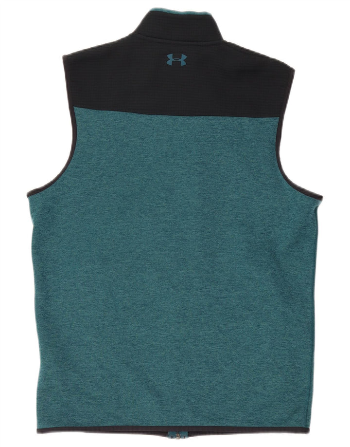 Under Armour Veste de Survêtement sans Manches Homme Vert Moyen Colourblock