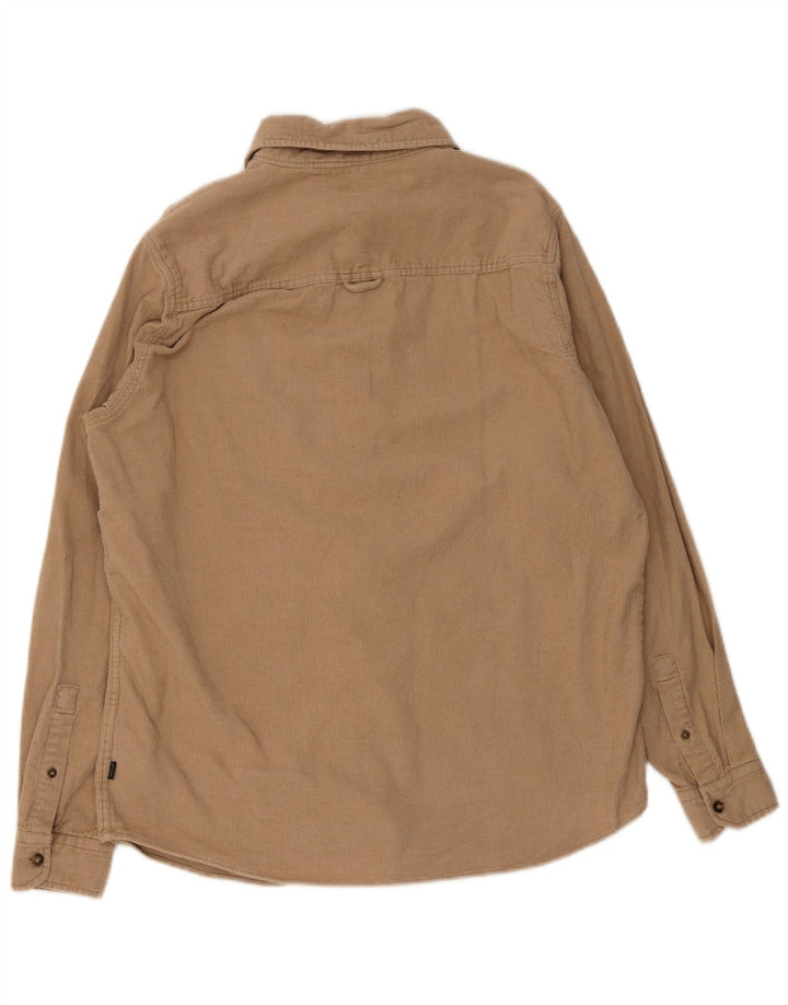 Rip Curl Chemise en velours côtelé pour homme en coton beige moyen