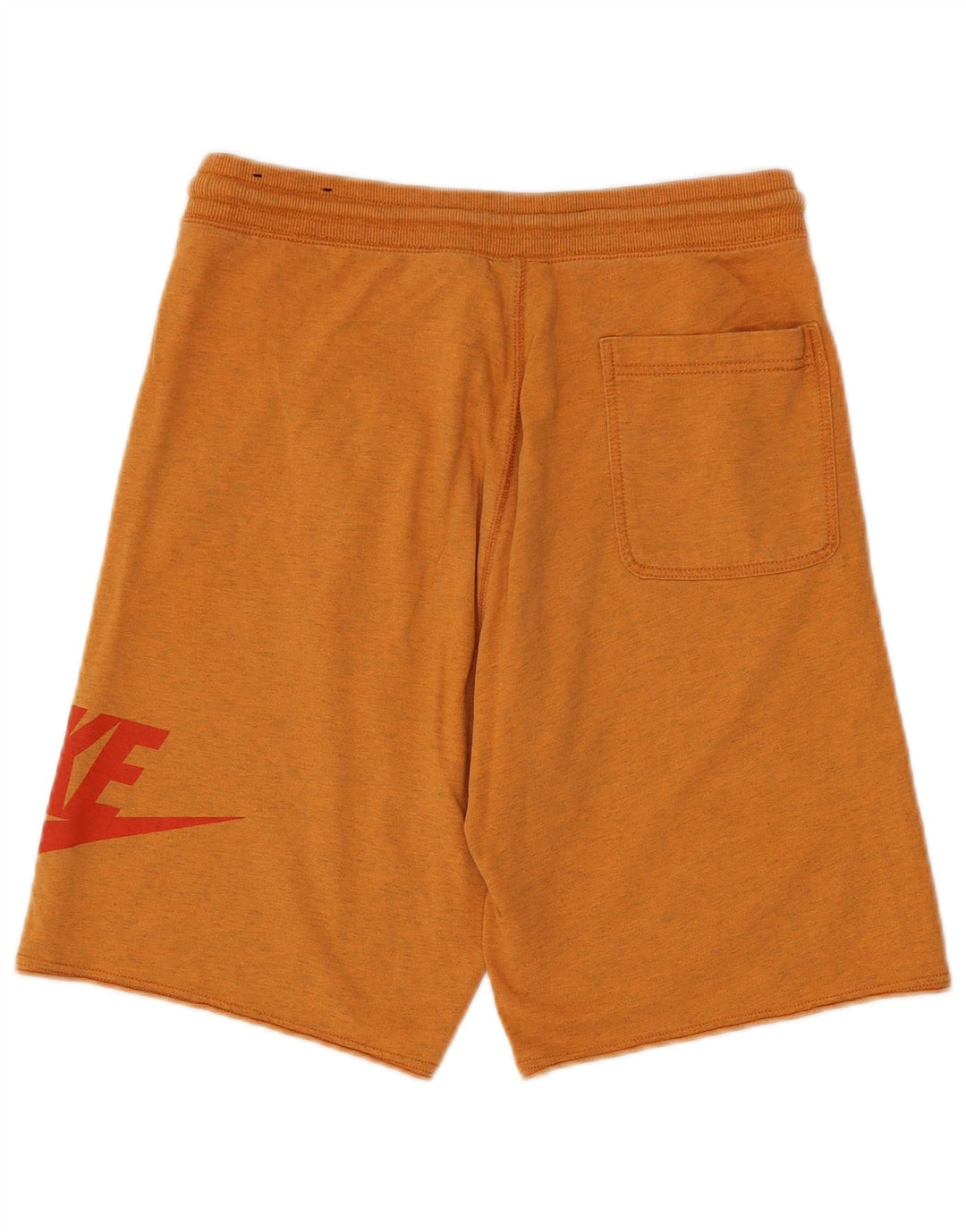 Nike Short de sport graphique en coton marron moyen pour homme
