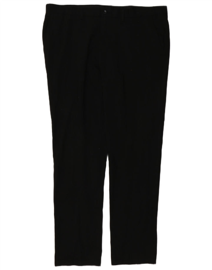 MARKS & SPENCER Pantalon Chino Slim Homme W40 L33 Noir Polyester