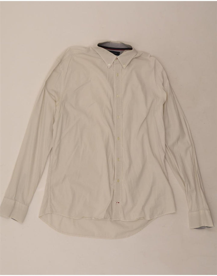 Tommy Hilfiger Chemise Homme XL Blanc Coton