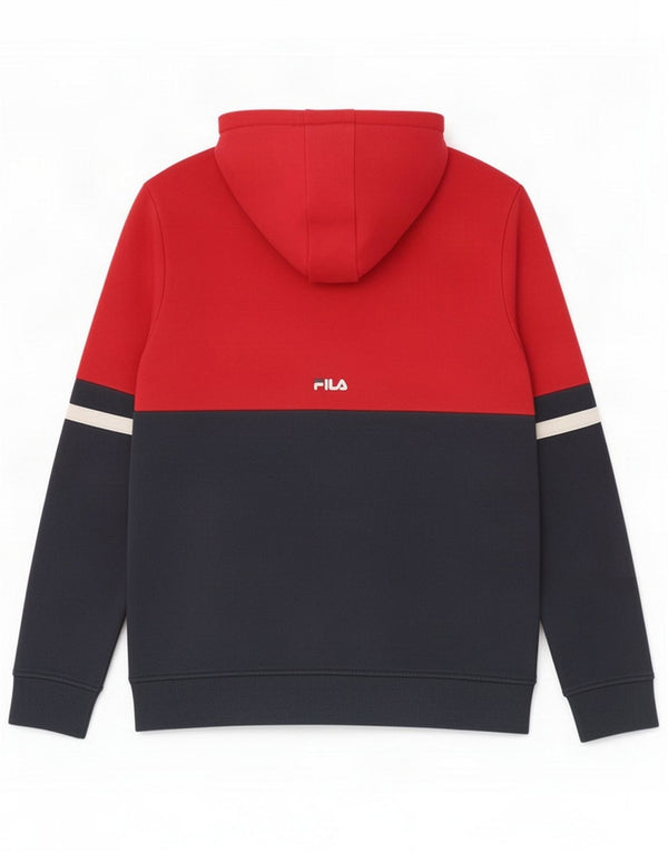 Fila Boys Graphic Hoodie Jumper 13-14 ans Rouge Colourblock
