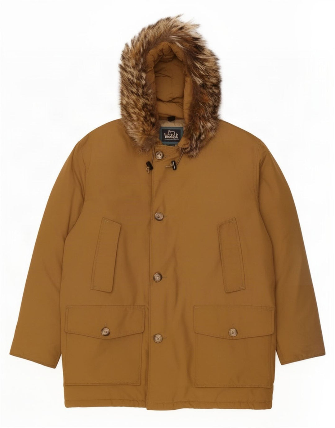Woolrich Parka à capuche pour homme UK 40 Large Beige