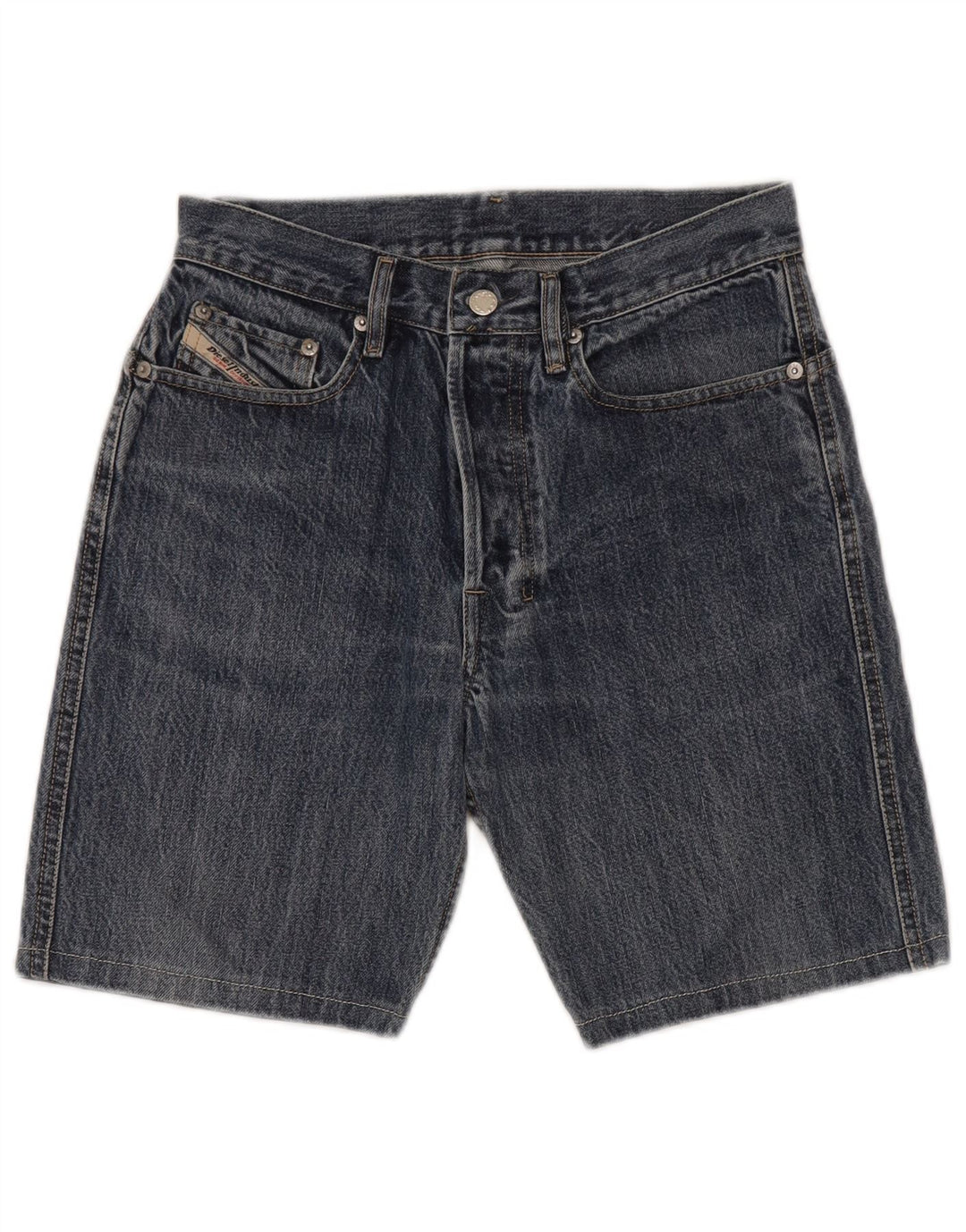DIESEL Short en Jean Homme W29 Petit Bleu Coton