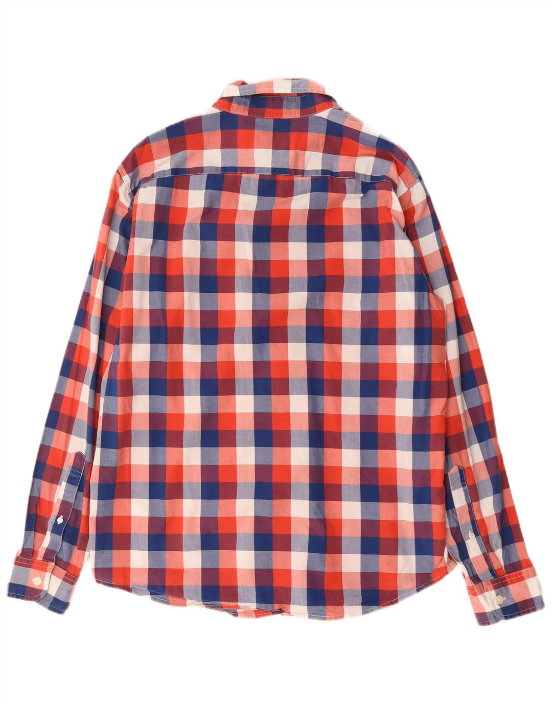 Abercrombie & Fitch Chemise Homme XL Coton Vichy Multicolore