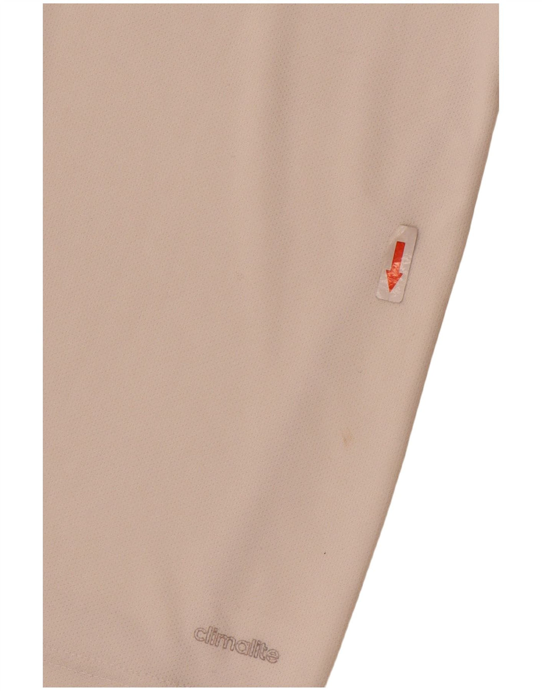 Adidas Hommes Climalite T-Shirt Haut Petit Blanc Polyester