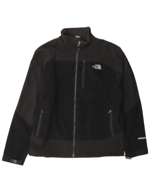 The North Face Veste de pluie pour homme UK 40 Large Noir Colorblock Polyester