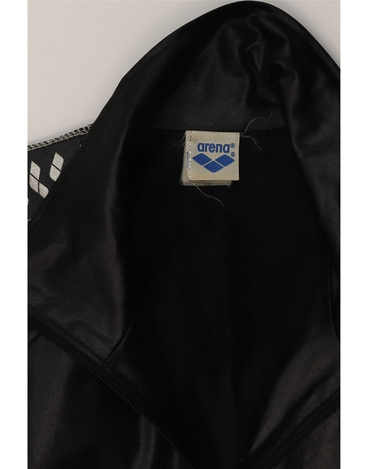 Arena Veste de Survêtement Graphique Homme XL Noir Polyester