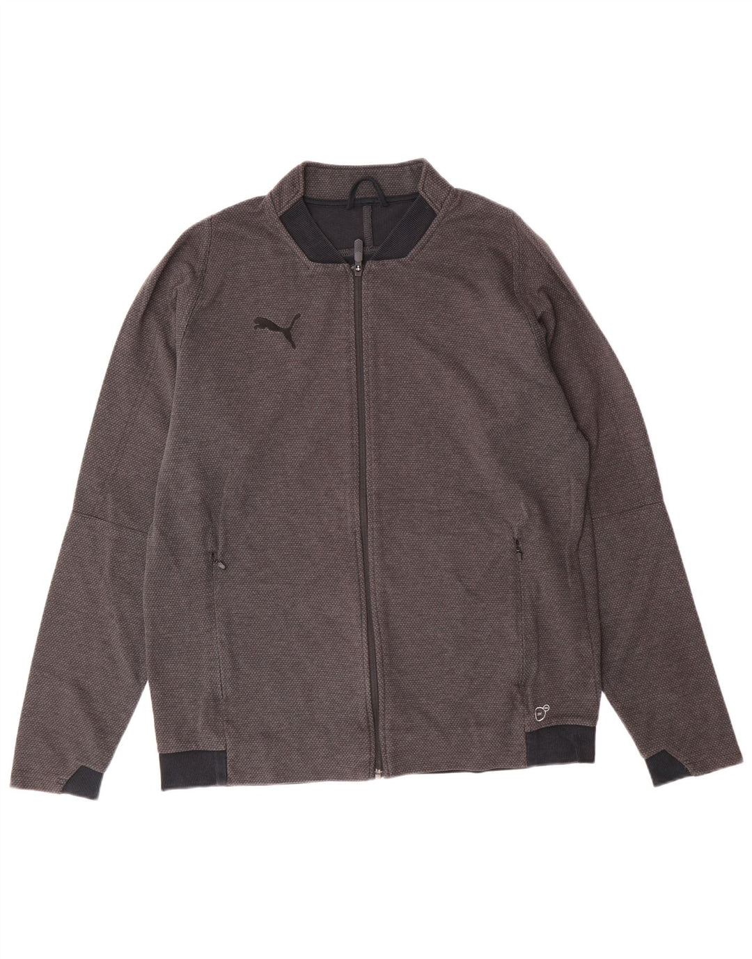 Puma Veste de survêtement pour homme Taille L Gris Coton